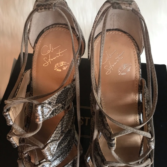 Colin Stuart platform espadrille sandals - Picture 7 of 7